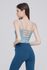 [Surpplex] CLWT4033 Rhea Strap Crop Top Smoke Blue, Vêtements de gym, Débardeur, de yoga, Jogging Clothes, soutien-gorge de yoga, Fashion Sportswear, Haut décontracté pour femmes _ Fabriqué en CORÉE